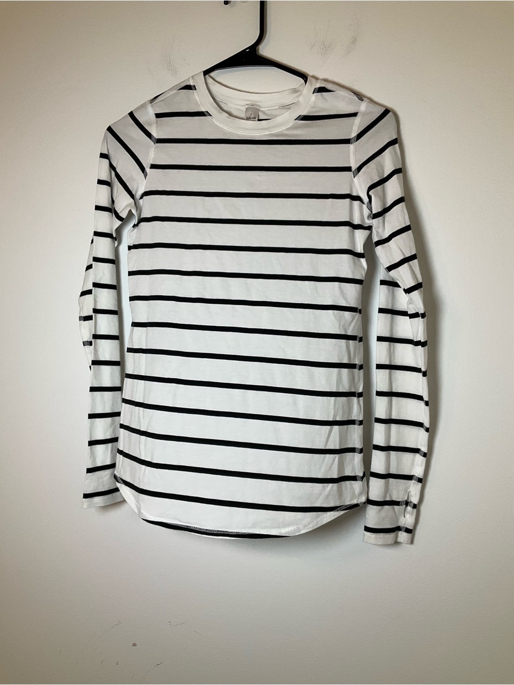ivivva by Lululemon Girls Striped Long Sleeve Tee Size 12